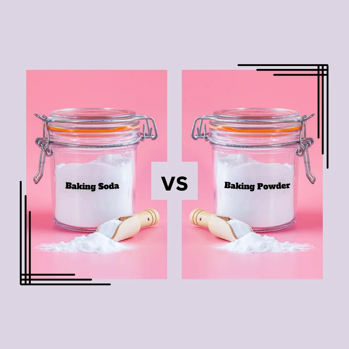 image of baking soda versus baking powder